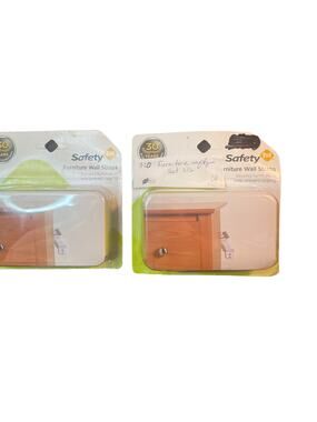 Furniture Wall Straps 2 sets Safety 1st NWT